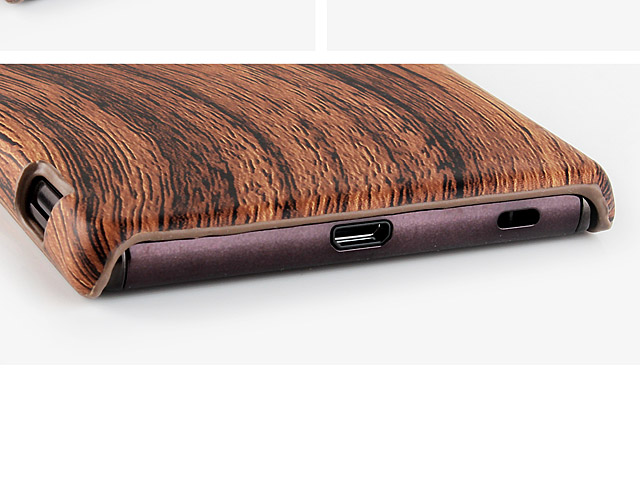 Sony Xperia Z3+ / Z4 Woody Patterned Back Case