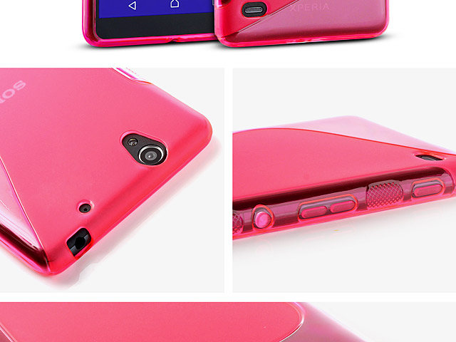 Sony Xperia C4 Wave Plastic Back Case