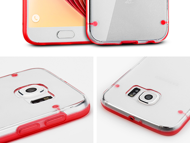 Samsung Galaxy S6 Translucent Case with Bumper