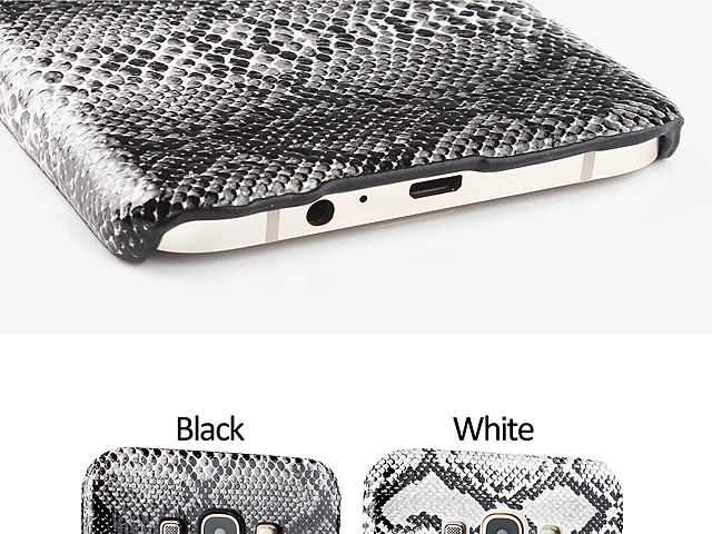 Samsung Galaxy A8 Faux Snake Skin Back Case