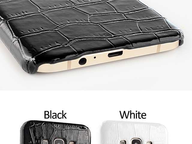 Samsung Galaxy A8 Crocodile Leather Back Case