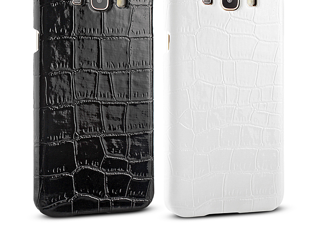 Samsung Galaxy A8 Crocodile Leather Back Case