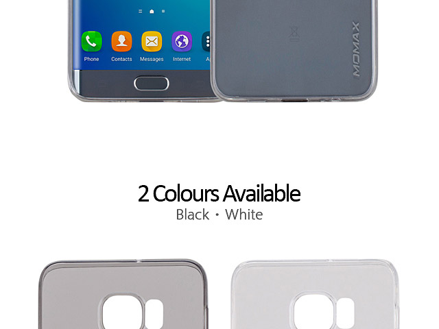 Momax Ultra Thin - Clear Twist Soft Case for Samsung Galaxy S6 edge+