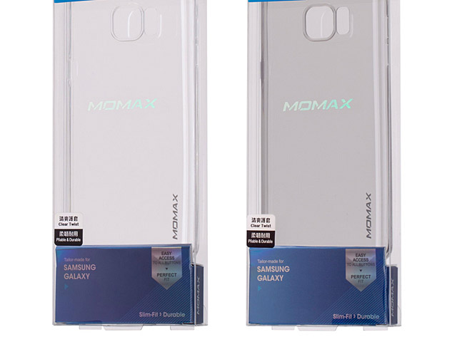 Momax Ultra Thin - Clear Twist Soft Case for Samsung Galaxy Note5
