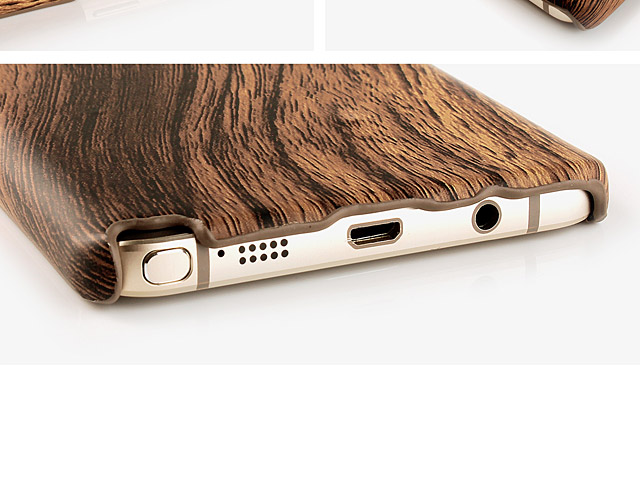 Samsung Galaxy Note5 Woody Patterned Back Case