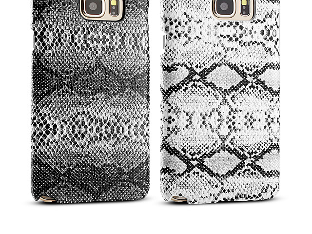 Samsung Galaxy Note5 Faux Snake Skin Back Case