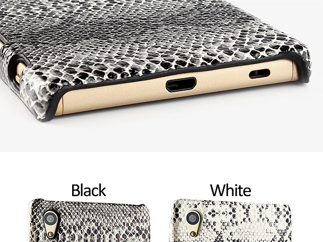 Sony Xperia Z5 Faux Snake Skin Back Case