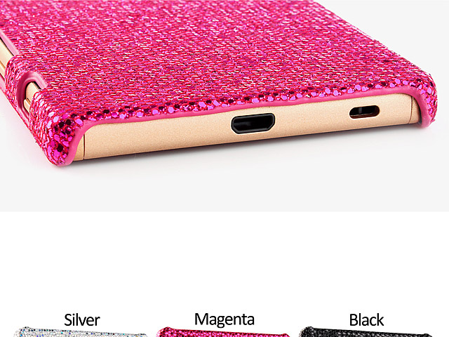 Sony Xperia Z5 Glitter Plastic Hard Case