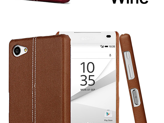 Imak Ruiyi Series Leather Case for Sony Xperia Z5 Compact