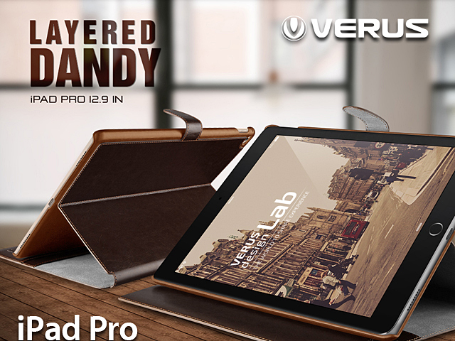 Verus Layered Dandy Leather Case for iPad Pro 12.9"