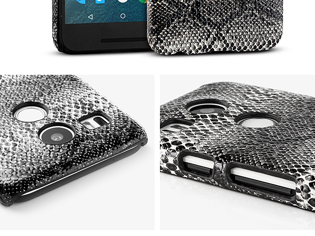 Google Nexus 5X Faux Snake Skin Back Case