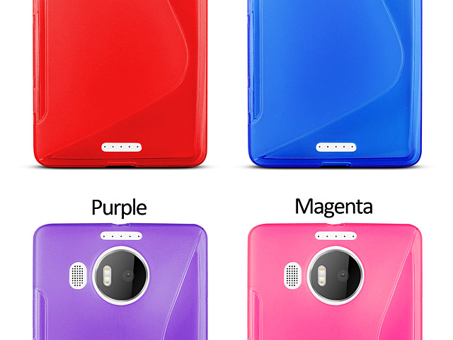 Microsoft Lumia 950 XL Wave Plastic Back Case