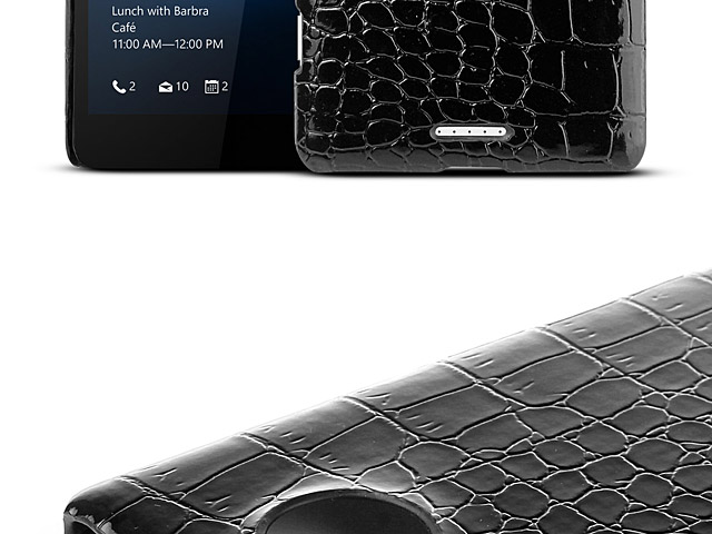 Microsoft Lumia 950 XL Crocodile Leather Back Case