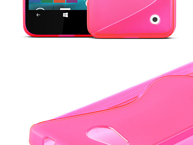 Microsoft Lumia 550 Wave Plastic Back Case