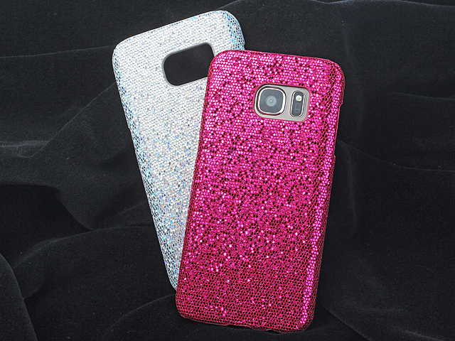 Samsung Galaxy S7 Glitter Plastic Hard Case