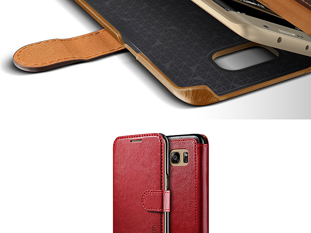 Verus Dandy Layered K Leather Case for Samsung Galaxy S7 edge