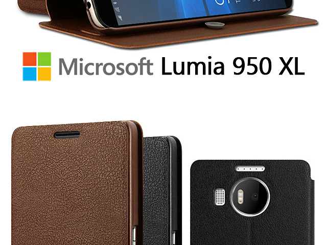 Imak Leather Case for Microsoft Lumia 950 XL