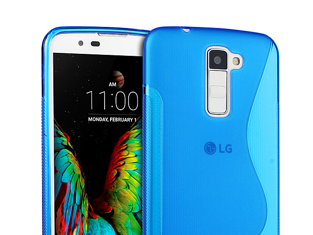 LG K10 Wave Plastic Back Case