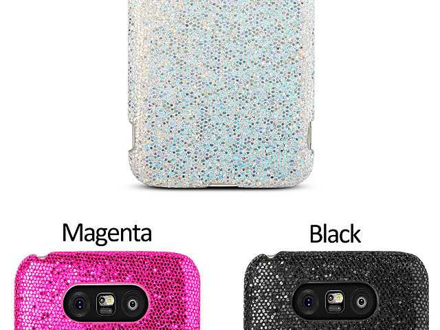 LG G5 Glitter Plastic Hard Case