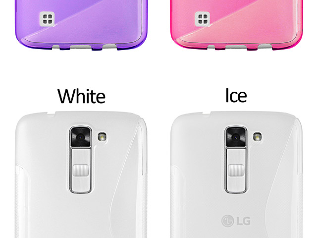 LG K7 Wave Plastic Back Case