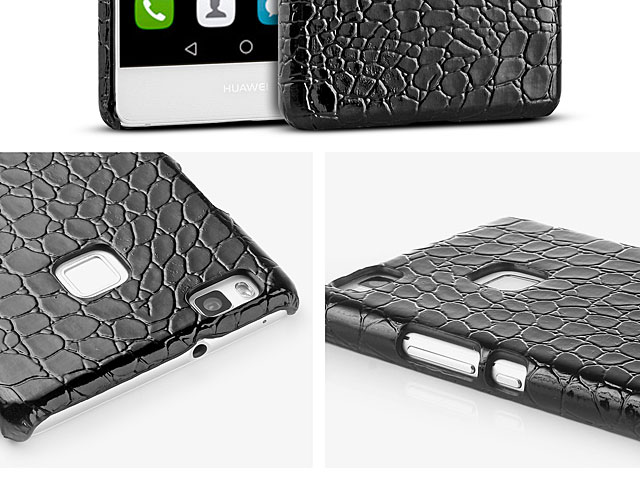 Huawei P9 lite Crocodile Leather Back Case
