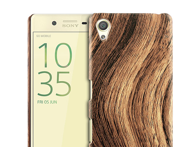 Sony Xperia X Woody Patterned Back Case