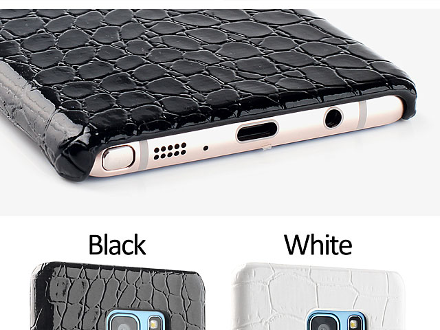 Samsung Galaxy Note7 Crocodile Leather Back Case