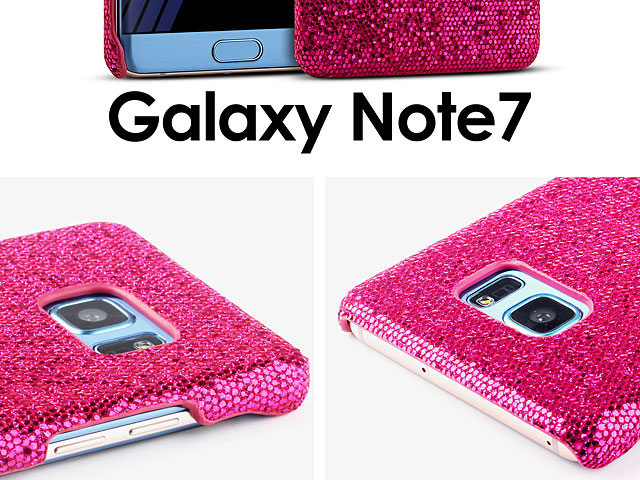 Samsung Galaxy Note7 Glitter Plastic Hard Case