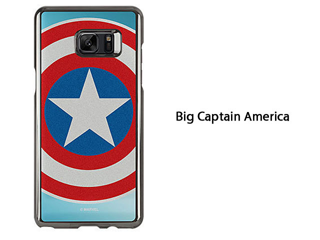 MARVEL Captain America Mirror Art Back Case for Samsung Galaxy Note7