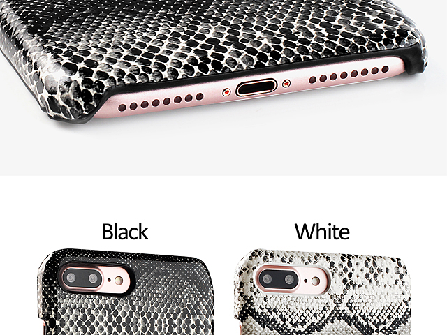 iPhone 7 Plus Faux Snake Skin Back Case