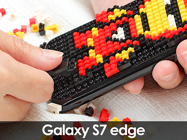 Samsung Galaxy S7 edge Plus DIY Brick Block Back Case