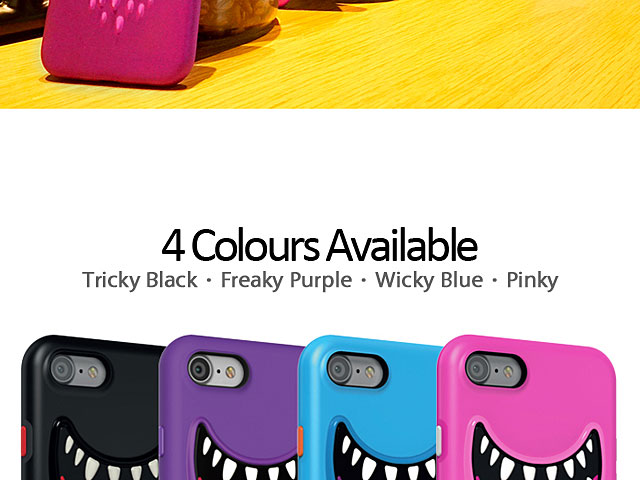 iPhone 7 SwitchEasy Monsters 3D TPU Case