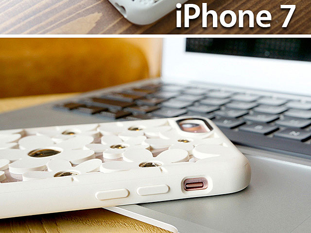 iPhone 7 Switcheasy Fleur 3D Flowers TPU Case