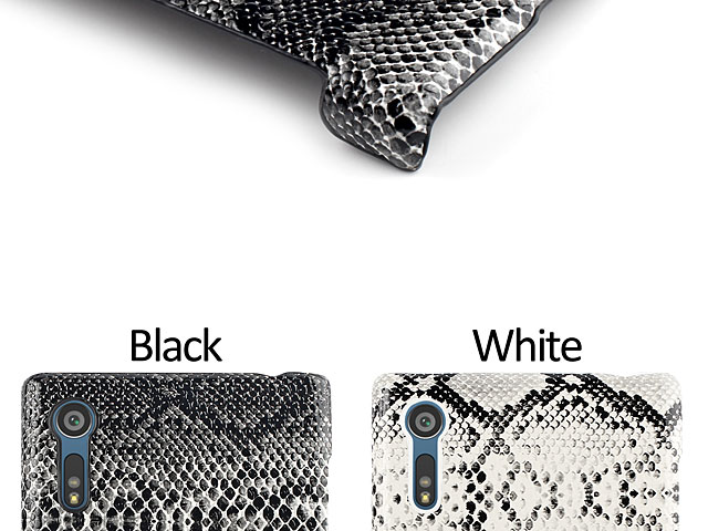 Sony Xperia XZ Faux Snake Skin Back Case