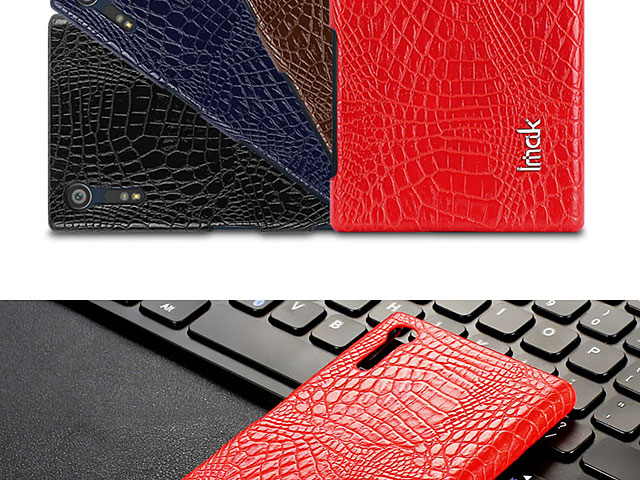 Imak Crocodile Leather Back Case for Sony Xperia XZ