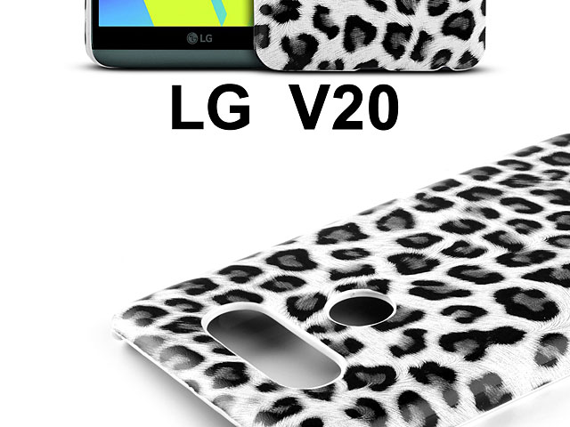 LG V20 Leopard Stripe Back Case