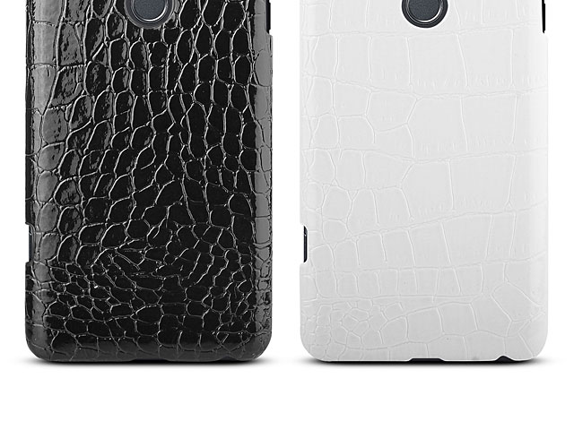 LG V20 Crocodile Leather Back Case