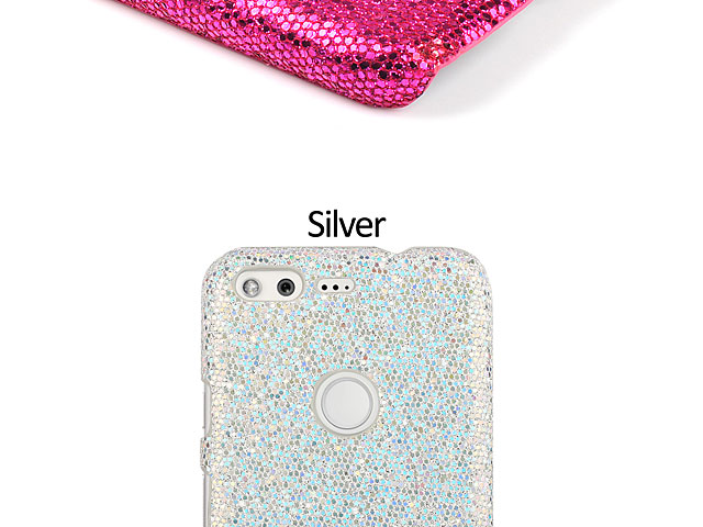 Google Pixel Glitter Plastic Hard Case