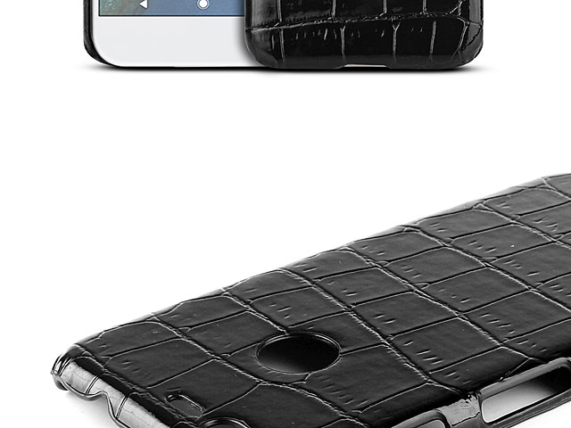 Google Pixel XL Crocodile Leather Back Case