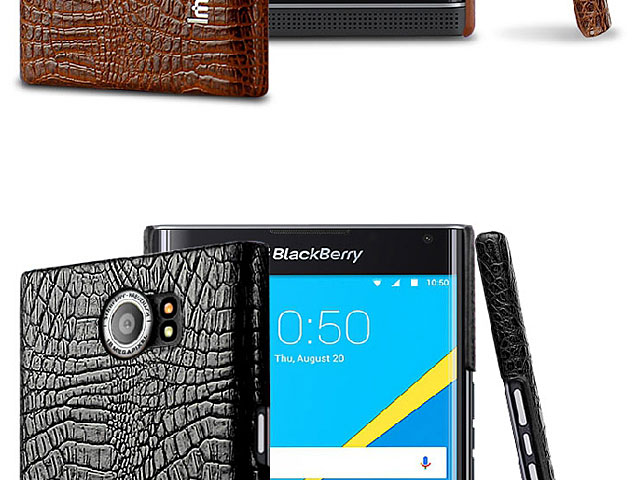 Imak Crocodile Leather Back Case for BlackBerry Priv