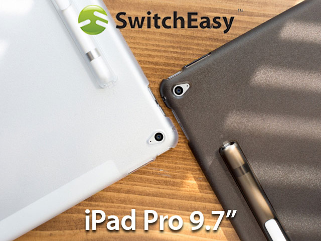 SwitchEasy CoverBuddy Pencil Holder Back Case for iPad Pro 9.7"