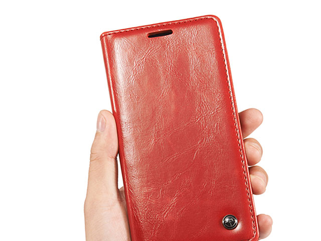 Samsung Galaxy A3 Magnetic Flip Leather Wallet Case