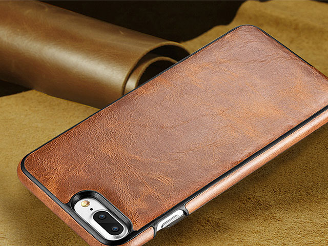 iPhone 7 Ultrathin Calfskin Leather Back Case
