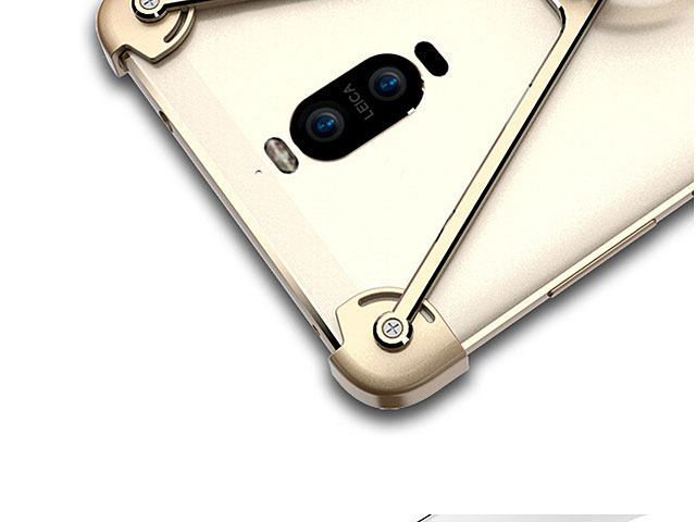 Huawei Mate 9 Pro Metal X Bumper Case with Finger Ring