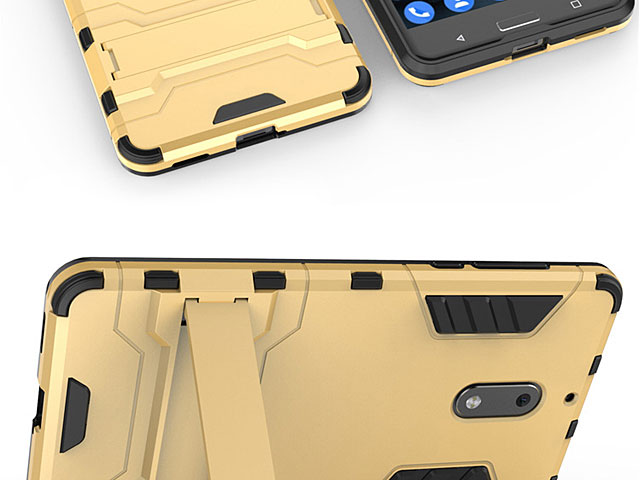Nokia 6 Iron Armor Plastic Case