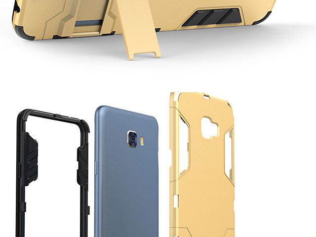 Samsung Galaxy C5 Pro Iron Armor Plastic Case