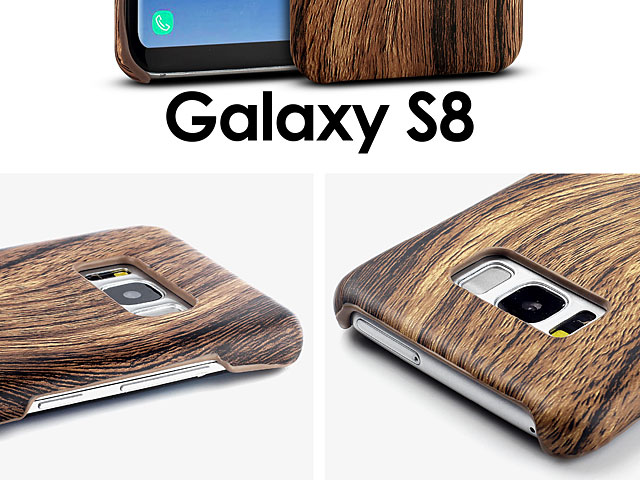 Samsung Galaxy S8 Woody Patterned Back Case