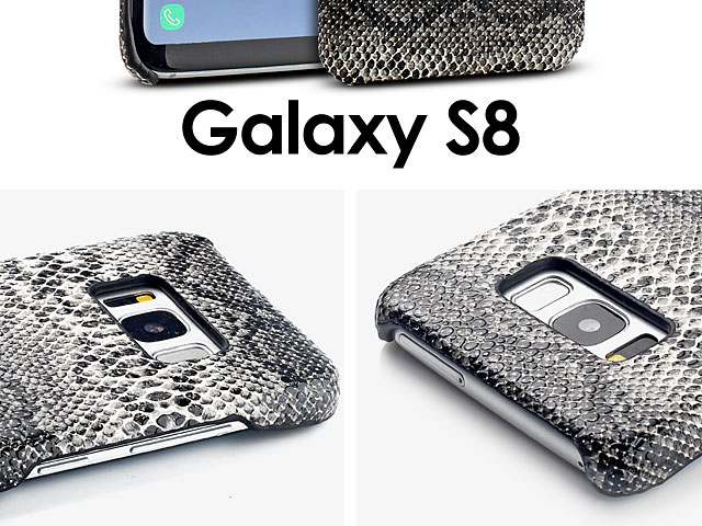 Samsung Galaxy S8 Faux Snake Skin Back Case