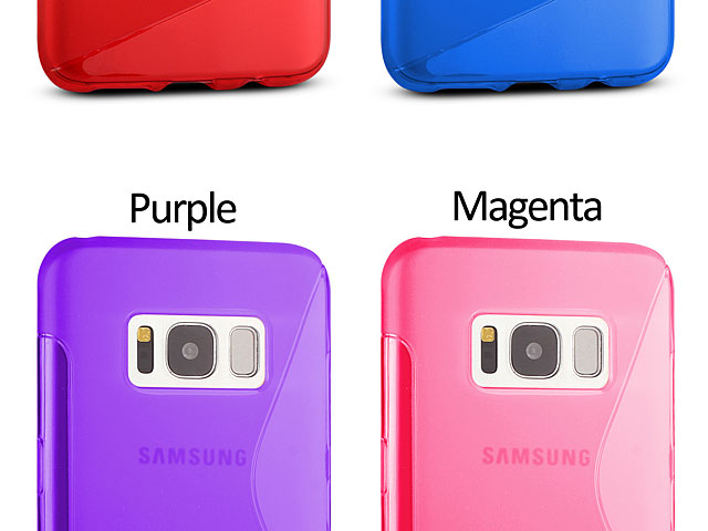 Samsung Galaxy S8+ Wave Plastic Back Case