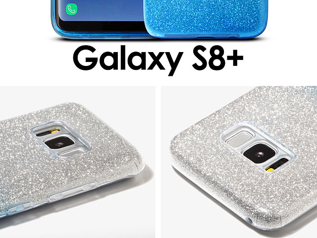 Samsung Galaxy S8+ Gradient Glitter Case